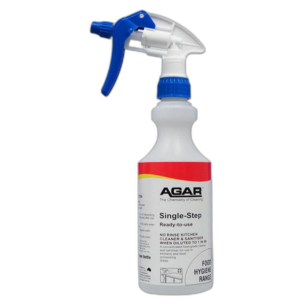 Premium Agar Single Step Food Grade Sanitizer & Cleaner - USDA Approved, Non-Toxic Disinfectant for Kitchen, Restaurant & Food Processing - Ideal for Countertops, Utensils & Food Contact Surfaces