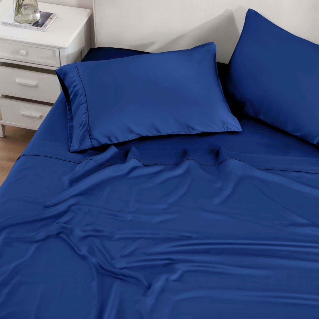 Premium 300 Thread Count Modal Deep Pocket Sheet Set - Soft & Breathable Bedding for Ultimate Comfort - Perfect for Master Bedroom, Guest Room, or Vacation Home