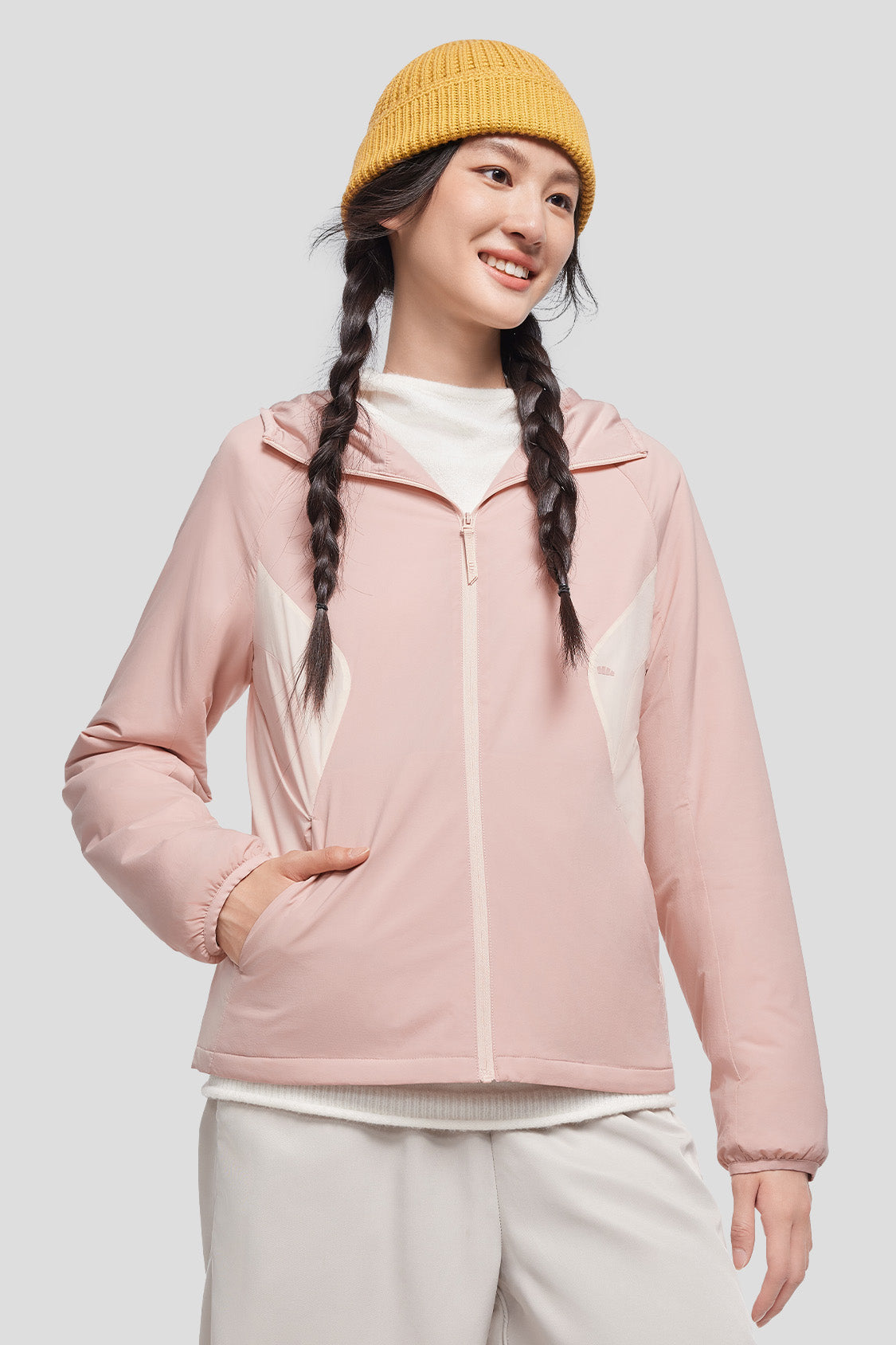 LiteHood Women's Insulated Winter Jacket - Lightweight Waterproof Windproof Coat for Outdoor Hiking, Skiing & Daily Wear