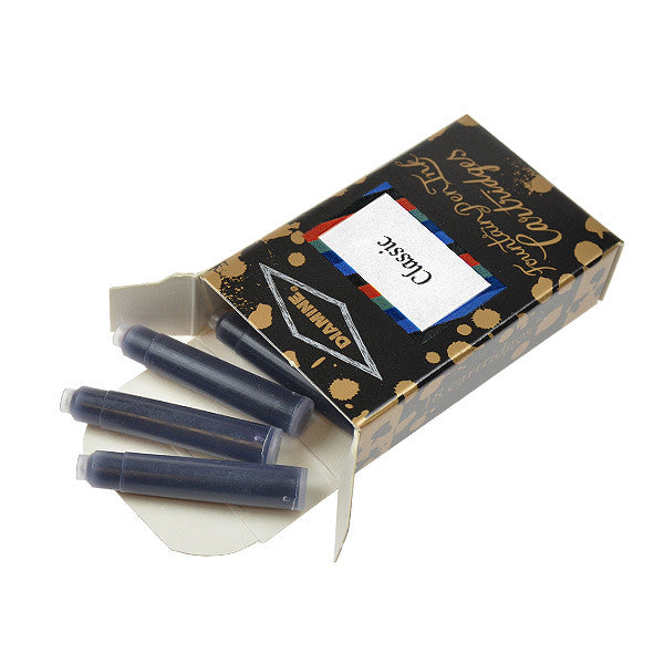 Diamine Ink Cartridges - Assorted Colors Pack of 20 for Fountain Pens, Calligraphy & Writing - Perfect for Office, School & Artistic Projects