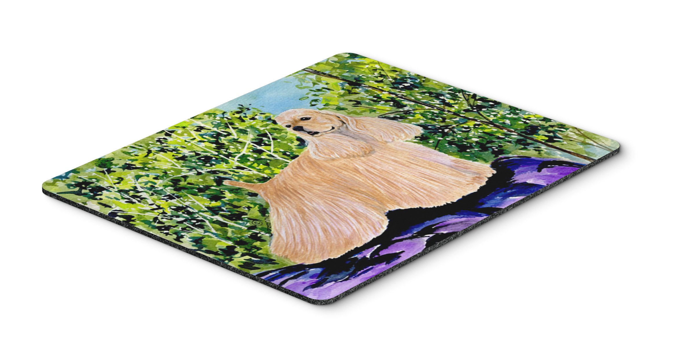 Caroline's Treasures SS8668MP Cocker Spaniel Mouse Pad - Large Washable Non-Slip Desk Mat for Home Office, Gaming & Work Computers | Perfect for Laptop Users & PC Enthusiasts | Ideal Workspace Accessory for Comfort & Style