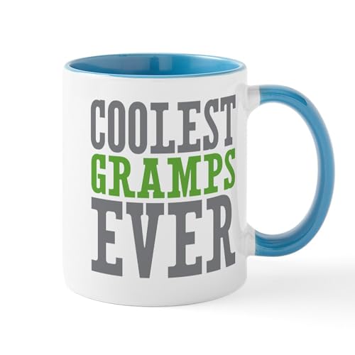 White/Blue Inside - Coolest Gramps Mug