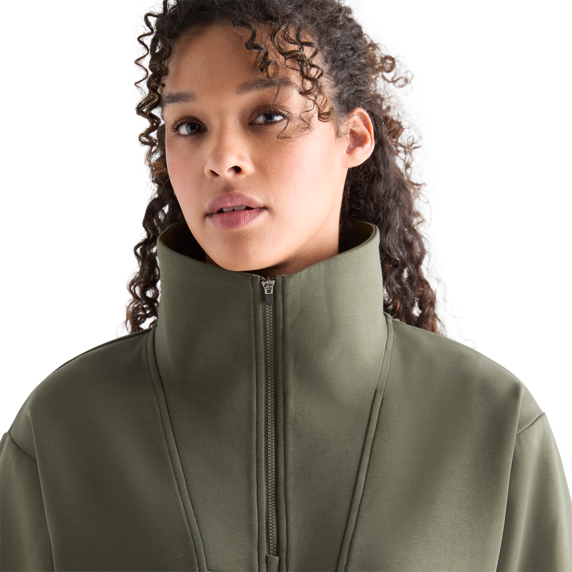 Women's All-Day Comfort 1/4 Zip Pullover Fleece Jacket - Lightweight Warm Layering for Outdoor Hiking, Running & Casual Wear