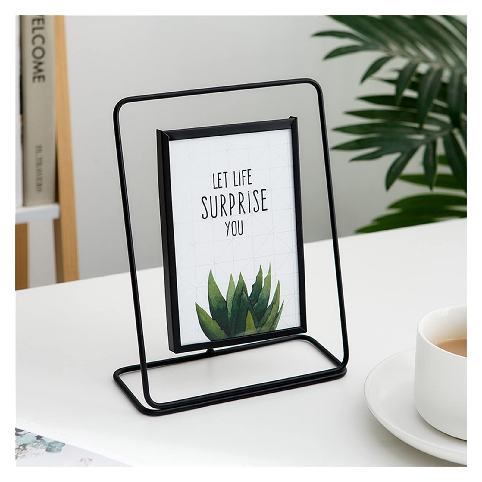 Premium Photo Frame & Home Decor Painting - Elegant Poster Frame for Bookshelf & Wall Decor | Perfect for Living Room, Bedroom & Office Display
