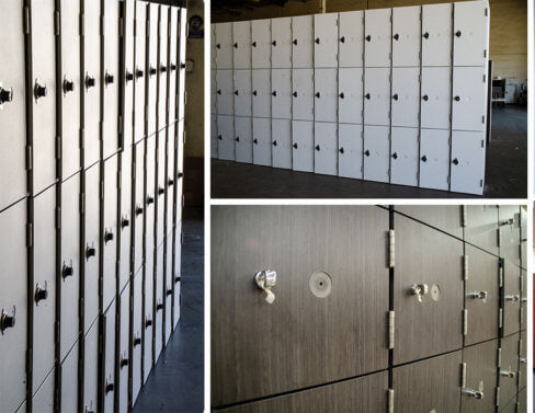 Durable Phenolic Lockers for Schools, Gyms & Offices - Heavy-Duty Storage Solution with Secure Locking System