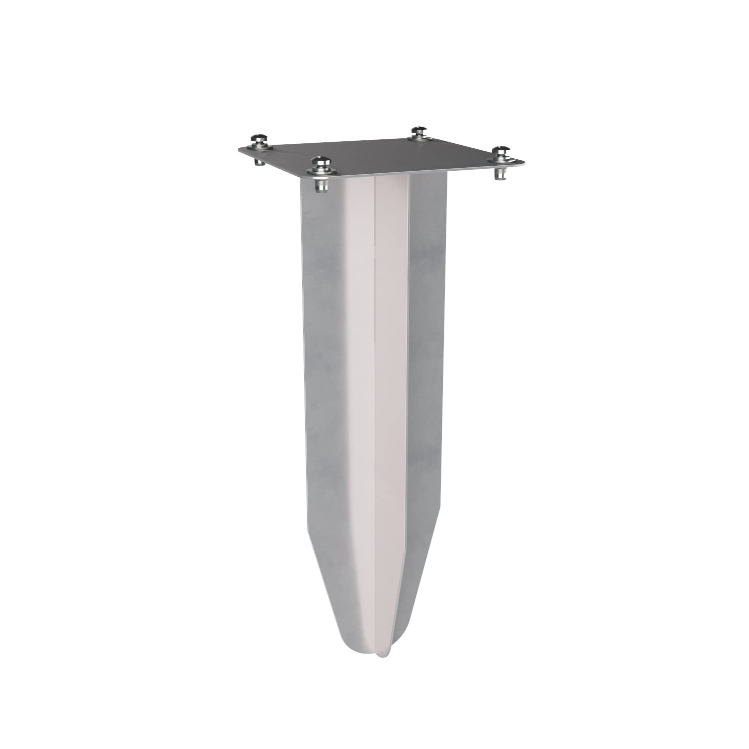 Bravios Town Square - Heavy Duty Ground Spike for Metal Posts | Outdoor Fence, Sign, and Flagpole Anchor | Durable & Weather-Resistant for Gardens, Yards, and Public Spaces