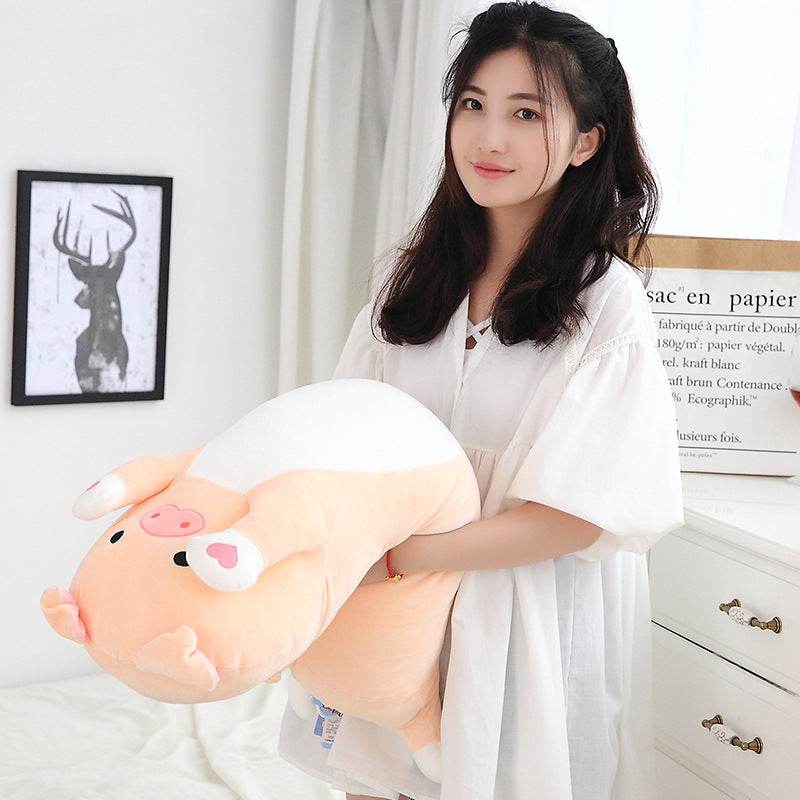 Giant Comfy Piggy Plush - Extra Large Soft Stuffed Animal Toy for Kids & Adults | Perfect for Cuddling, Nursery Decor, and Gift Giving