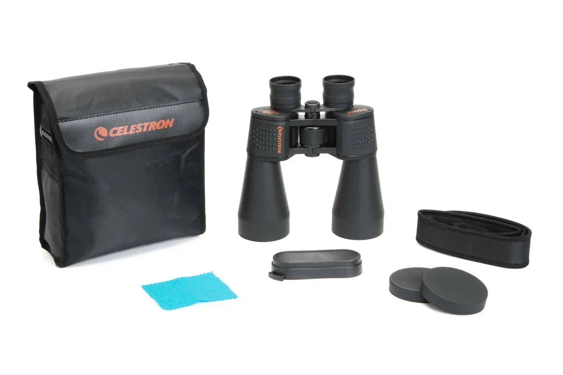 Celestron SkyMaster 12x60 Porro Prism Binoculars - High Power Astronomy & Bird Watching Binoculars for Stargazing, Wildlife Observation & Outdoor Adventures