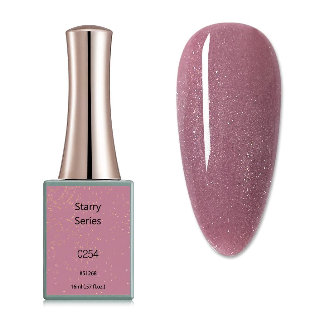BELLE GAGA™ CANNI Gel Nail Polish Set - 16ml Soak Off LED UV Gel Polish for Manicure, Salon & DIY Home Nail Art (Color C254) | Perfect for Parties, Weddings & Everyday Wear