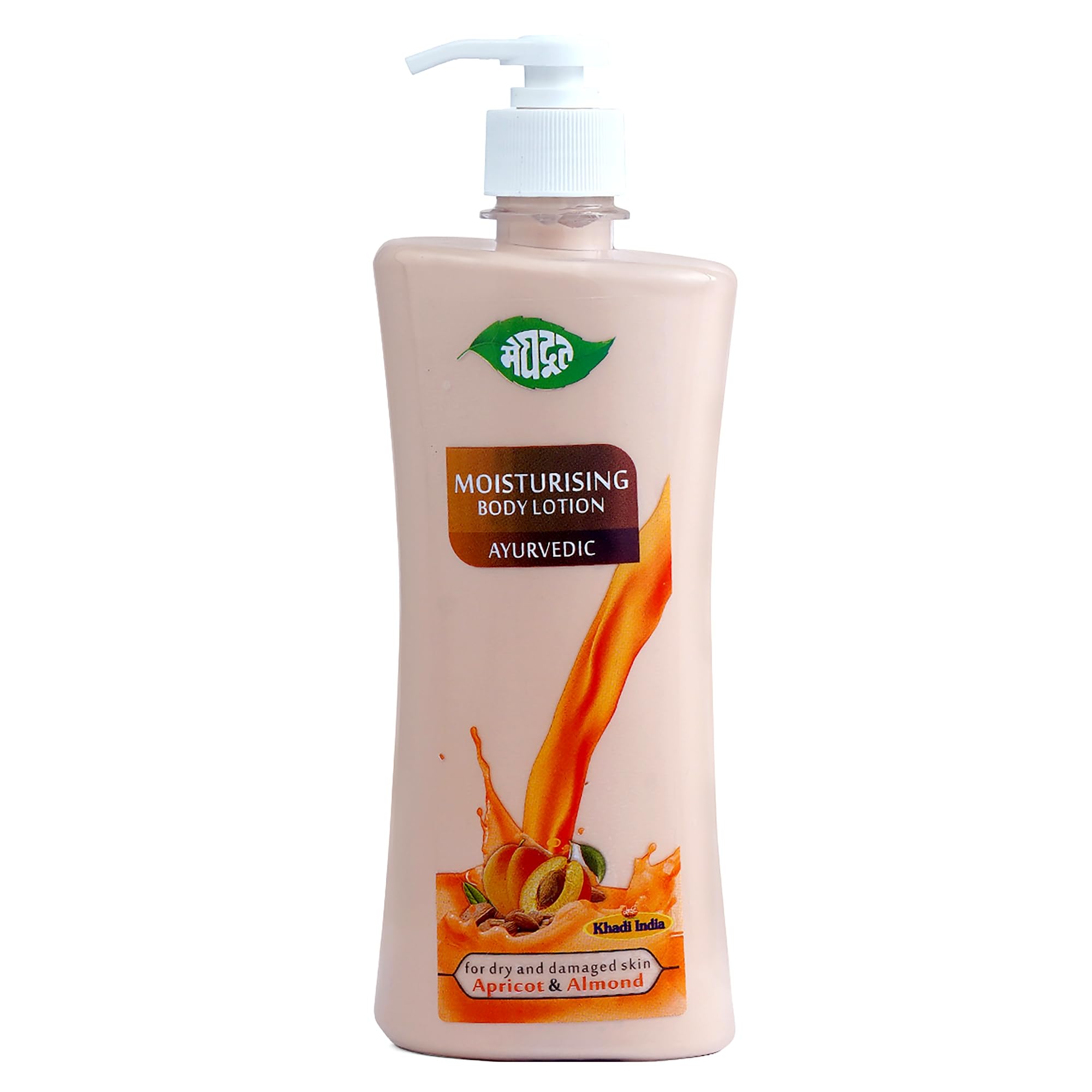 Meghdoot Ayurvedic Deep Moisture Body Lotion - Enriched with Apricot & Almond Oil for Dry, Damaged Skin - 500ml Hydrating Cream for Soft, Glowing Skin - Pack of 1 - Perfect for Daily Skincare Routine & Winter Skin Care