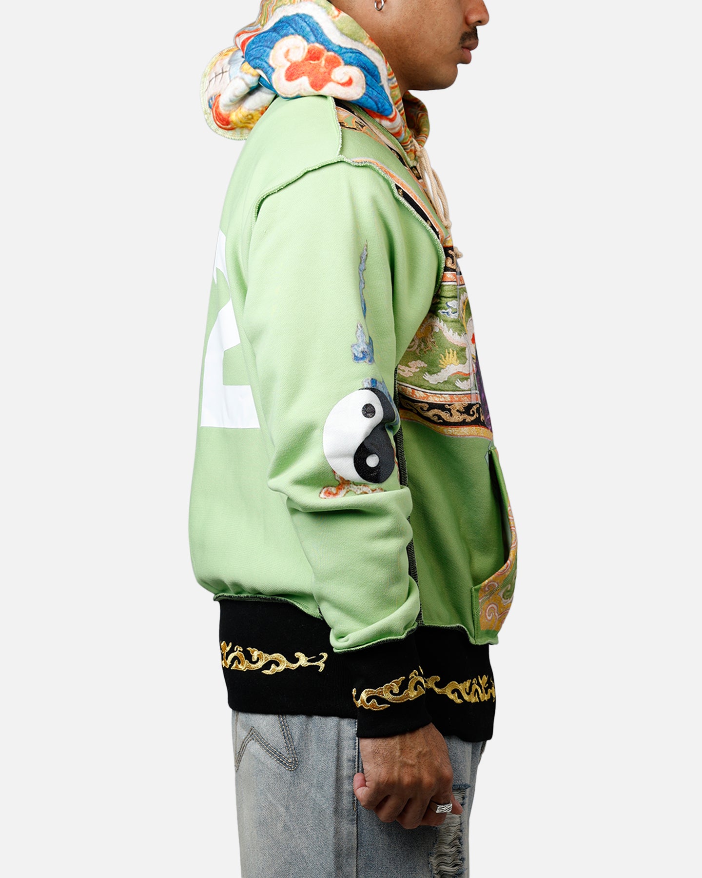 ABC Birthstone Hoodie - Light Green Comfortable Pullover for Women & Men | Perfect for Casual Wear, Gifts & Special Occasions