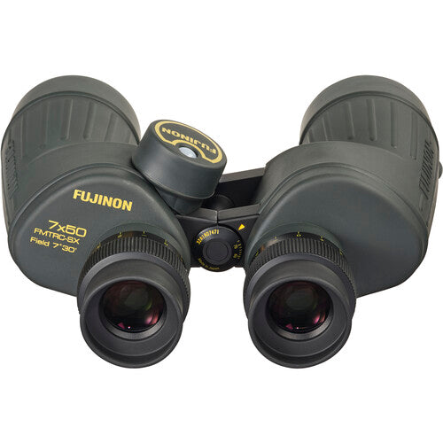 Fujinon 7x50 FMTRC SX Polaris Binoculars - High Power Waterproof Marine Binoculars for Boating, Stargazing & Outdoor Adventures