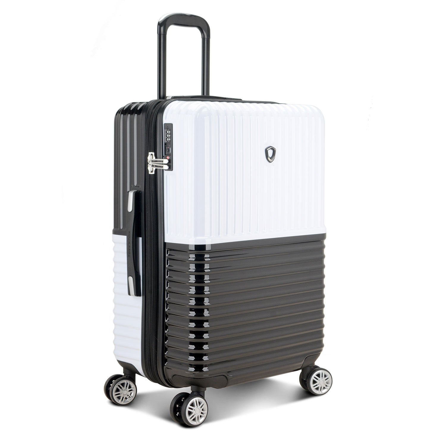 Jericho Medium Checked Luggage - Lightweight Durable Suitcase with Spinner Wheels for Travel, Business Trips & Vacations | Perfect Carry-On for Airlines & Weekend Getaways