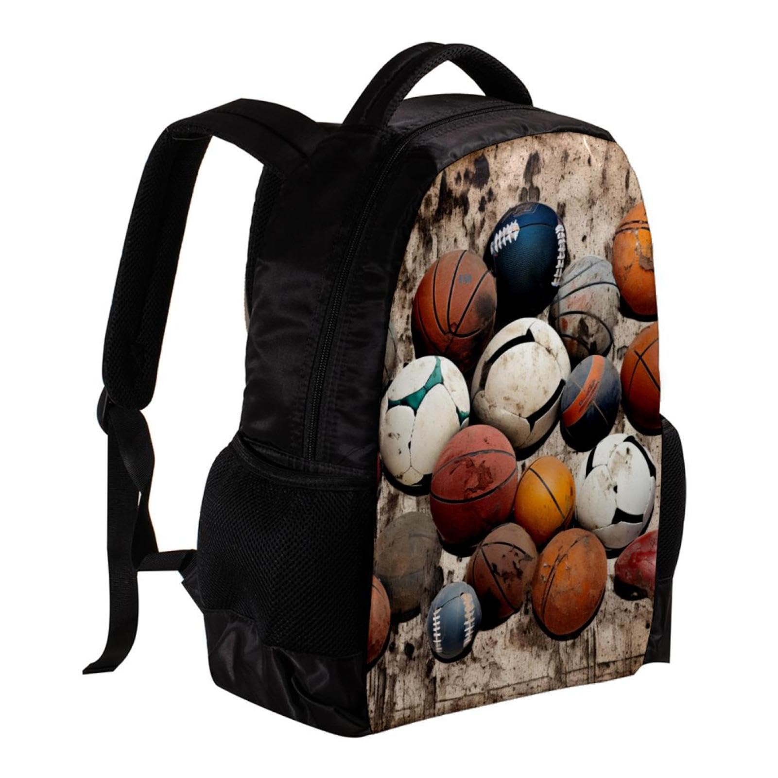 Men's & Women's Travel Backpack - Durable Sports Backpack for Basketball, Football & Baseball - Perfect for Gym, School & Outdoor Adventures