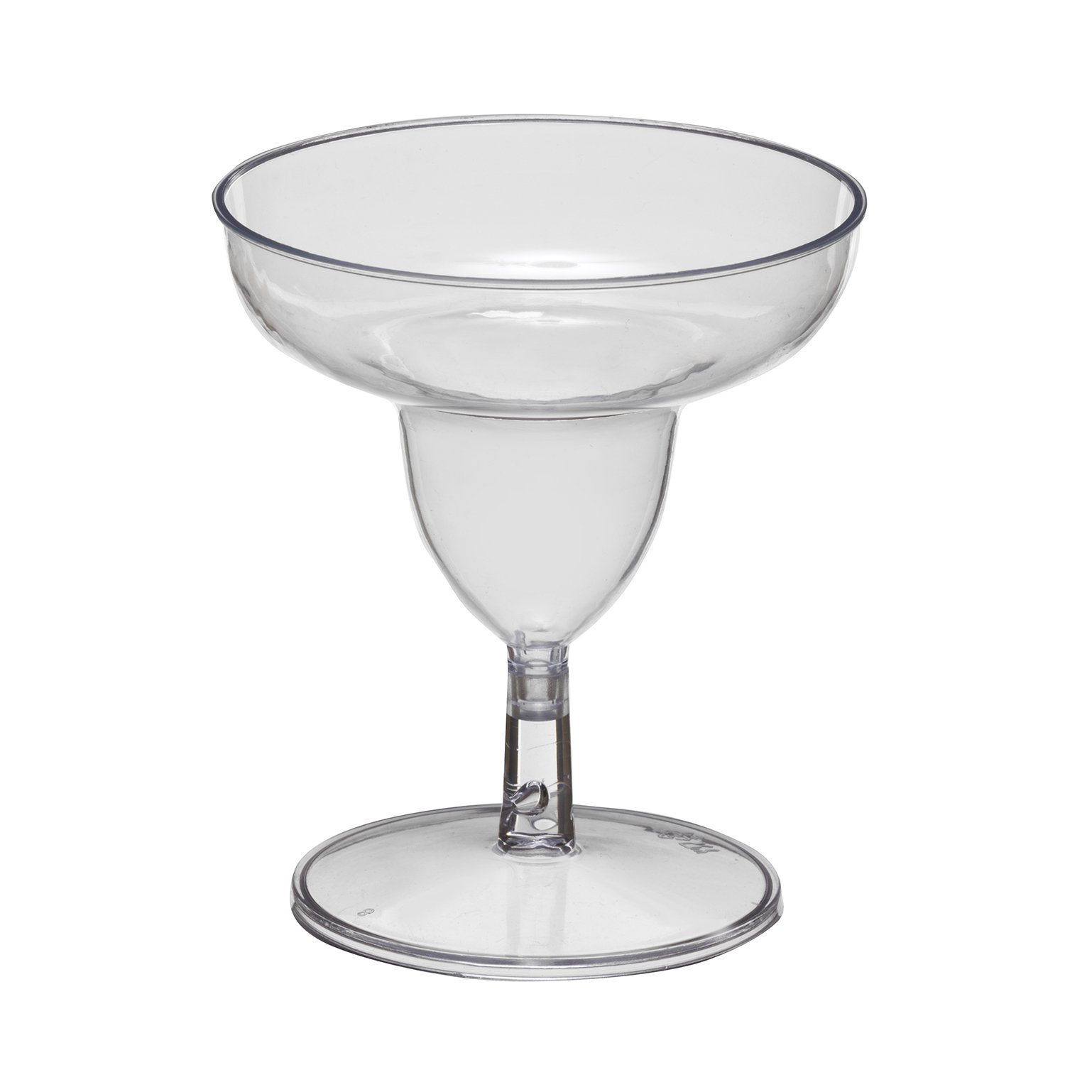 Mini Hard Plastic Margarita Glasses - Clear Party Cups (Pack of 288) - Perfect for Cocktail Parties, Weddings, and Themed Events