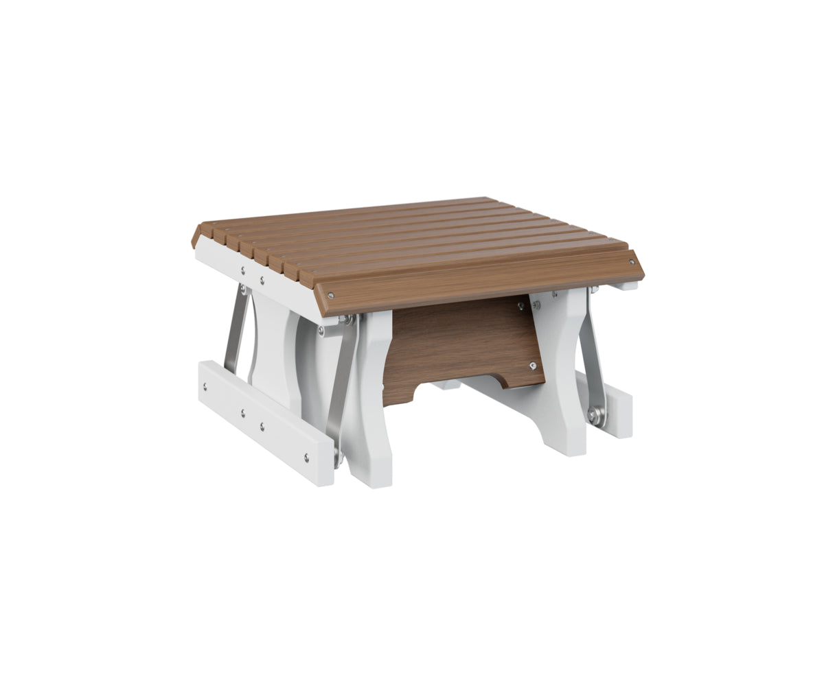 Berlin Gardens Gliding Footstool - Adjustable Comfort Ottoman with Smooth Glide Motion - Perfect for Living Room, Bedroom or Office Relaxation