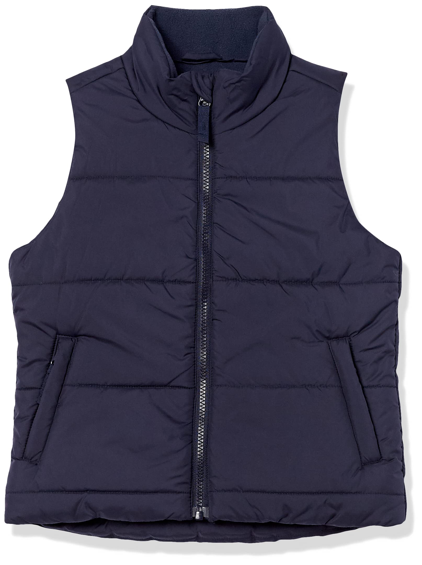 Amazon Essentials Girls & Toddlers' Heavyweight Puffer Vest - Warm Winter Jacket for Outdoor Play, School & Snow Activities