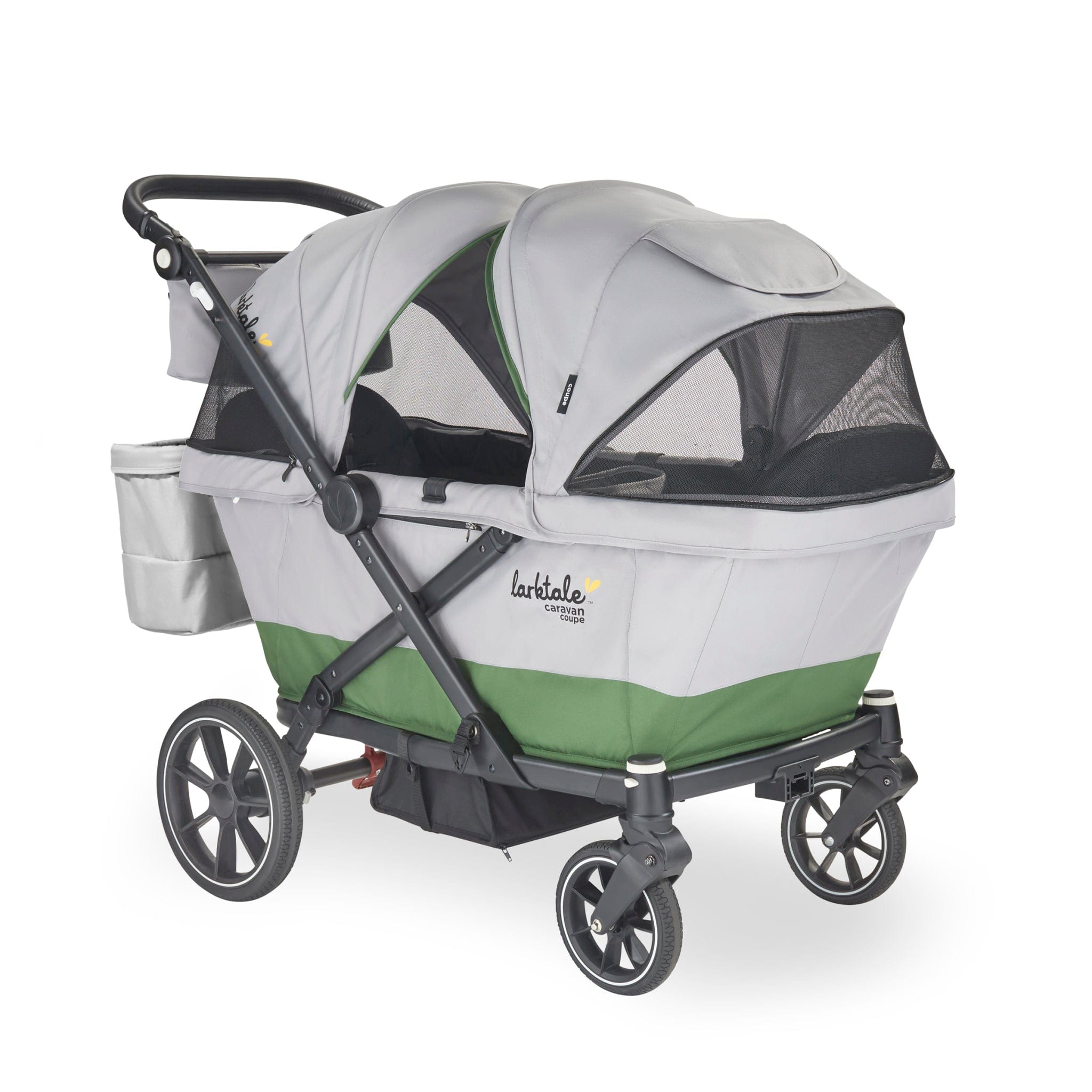 Larktale Caravan Coupe V2 Stroller Wagon - Lightweight All-Terrain Baby Stroller & Wagon Combo for Toddlers | Perfect for Park Outings, Beach Trips, and Shopping Adventures