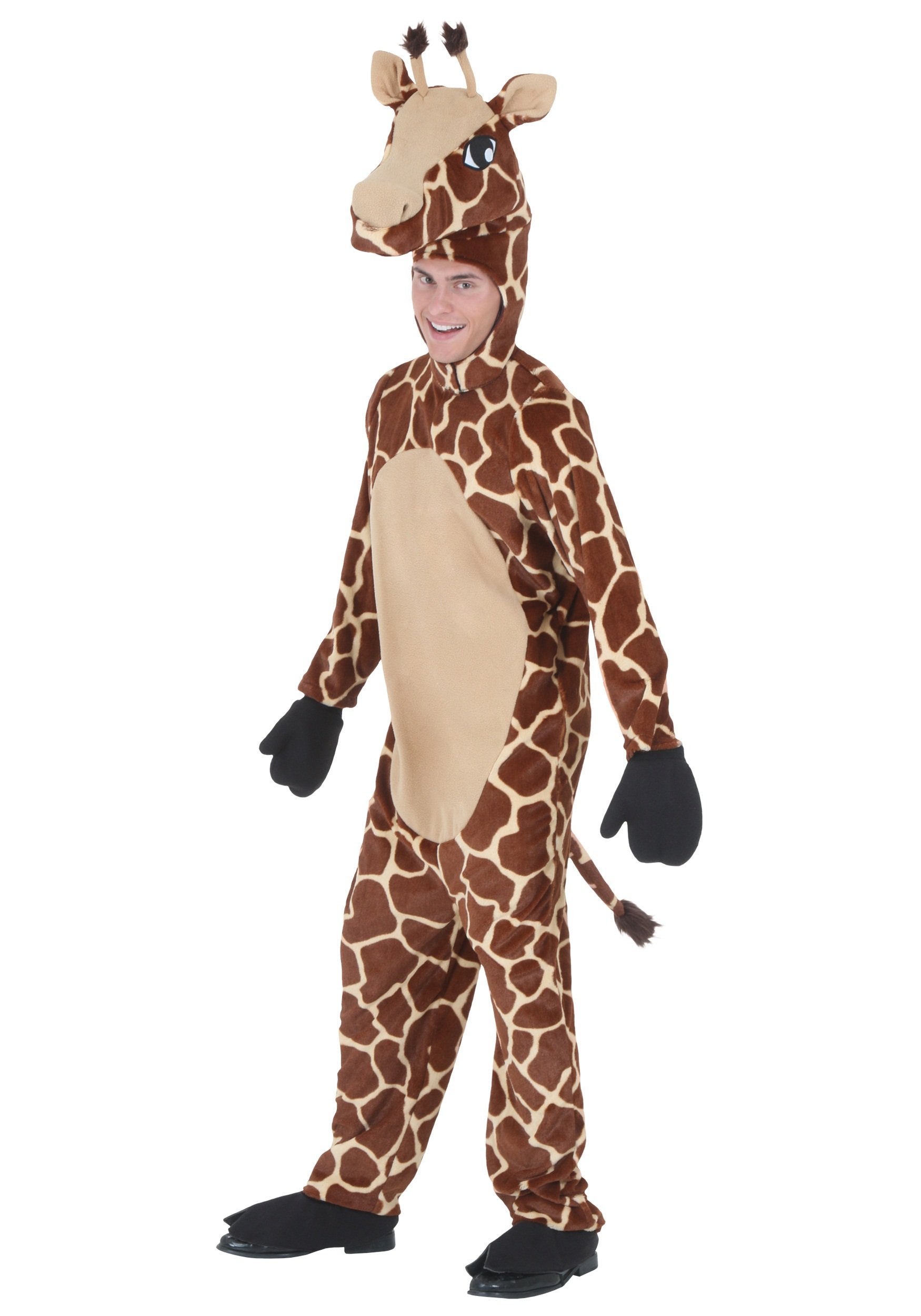 Funny Adult Giraffe Costume - Soft Plush Animal Onesie for Halloween, Cosplay & Parties | Perfect for Costume Parties, Theme Events & Funny Gifts