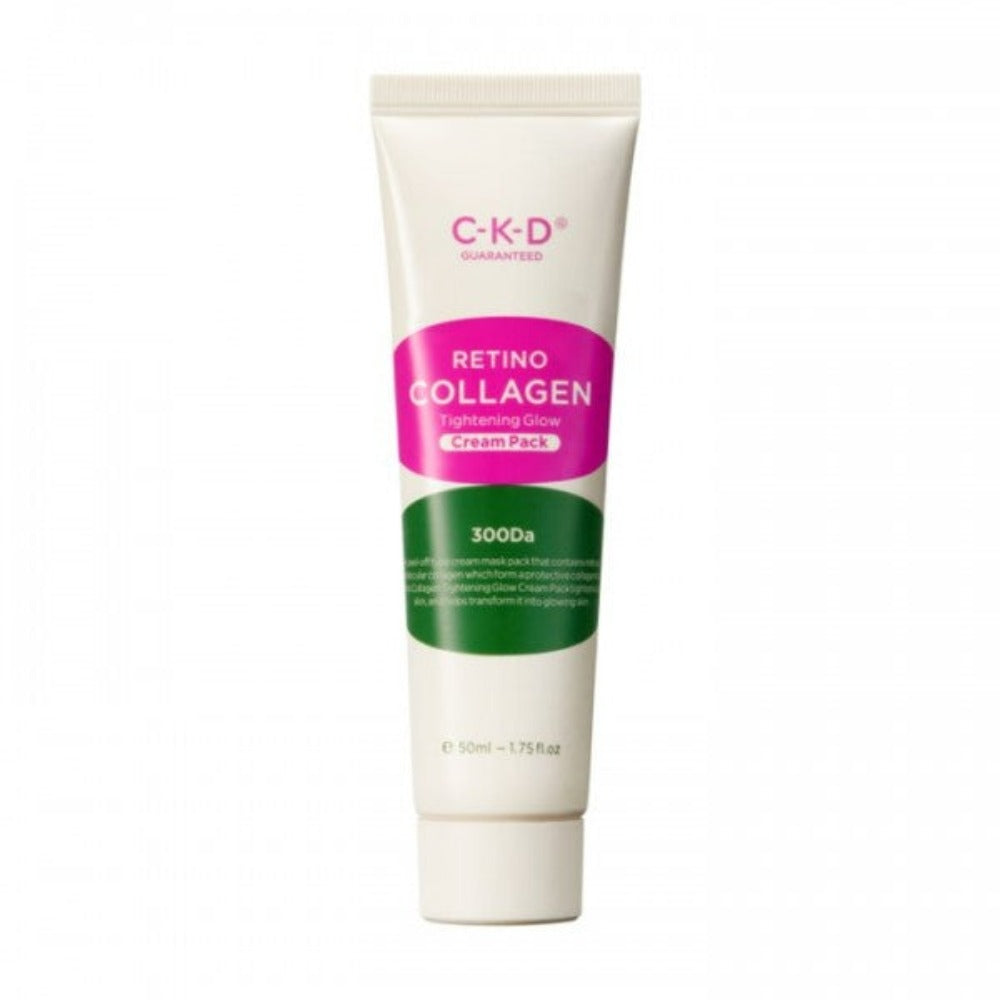 CKD Retinol Collagen Small Molecule 300 Tightening Glow Face Cream 80ml - Anti-Aging Moisturizer for Wrinkles & Firming - Perfect for Night Skincare Routine