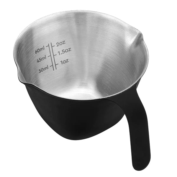 Normcore Espresso Measuring Cup - 12oz Barista Coffee Scale with Handle, Perfect for Latte Art, Pour Over Coffee & Home Brewing - Ideal for Coffee Lovers & Professional Baristas