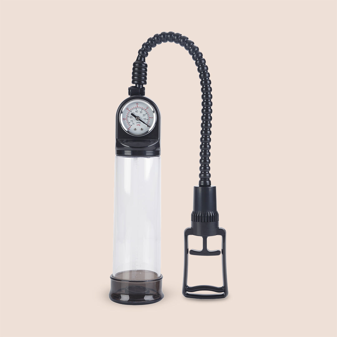 Optimum Series® Master Gauge™ Penis Pump with Easy-to-Read Pressure Gauge - Enhance Intimacy & Performance for Men | Perfect for Couples, Solo Use & ED Therapy