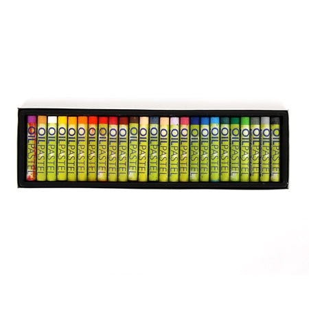 25 Pack Mini Artist Oil Pastels - Vibrant Colors for Drawing, Sketching & DIY Crafts - Perfect for Kids, Students & Professional Artists
