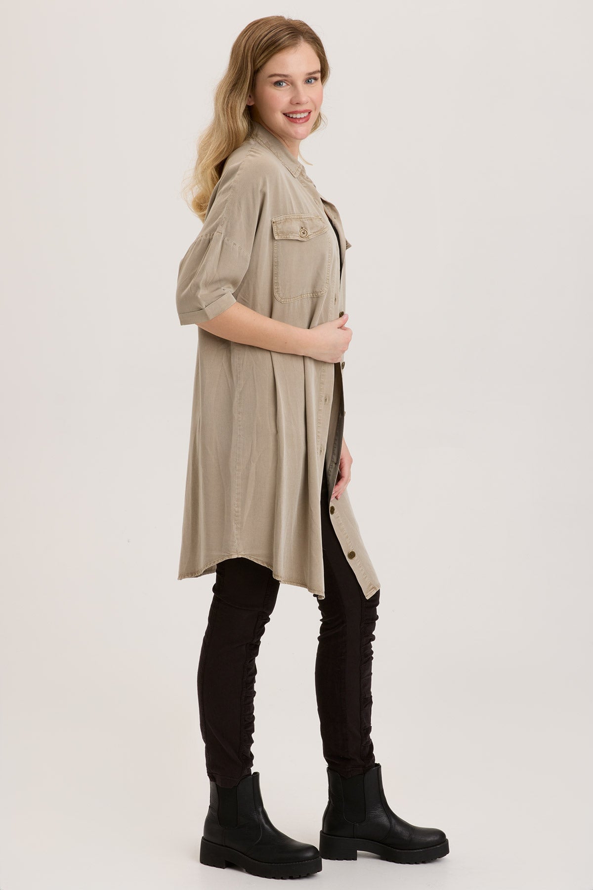 Bradford Shirt Dress for Women - Stylish & Comfortable Casual Wear | Perfect for Office, Date Night & Weekend Outfits