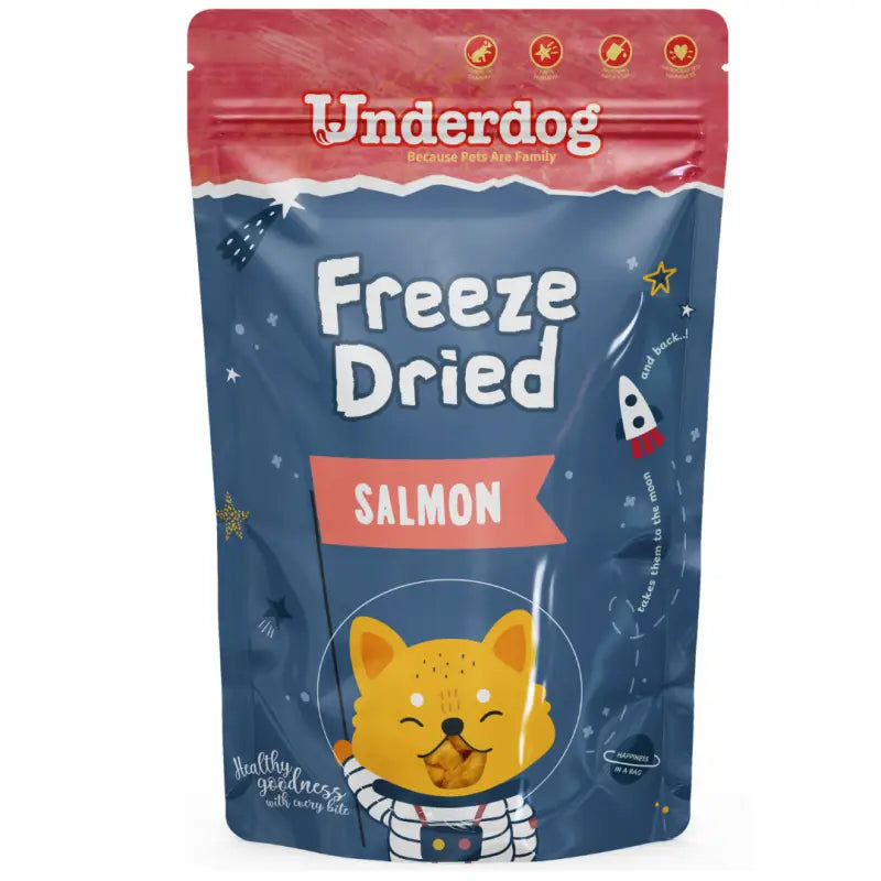 Premium Freeze Dried Dog Treats - 4 Natural Flavors (50g) | Grain-Free, High Protein Training Snacks for Small & Large Dogs | Perfect for Training, Rewards & Dental Health