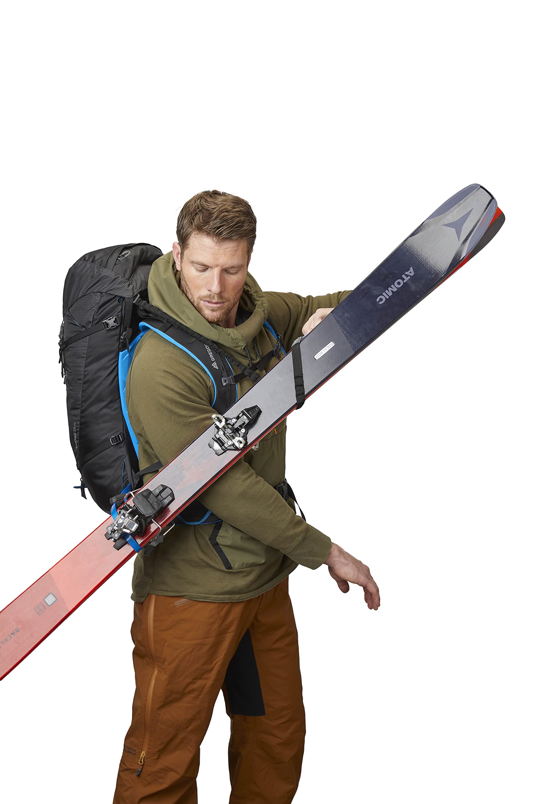 Gregory Mountain Products Targhee 35L Backpack for Alpine Skiing & Hiking - Durable Water-Resistant Daypack for Outdoor Adventures