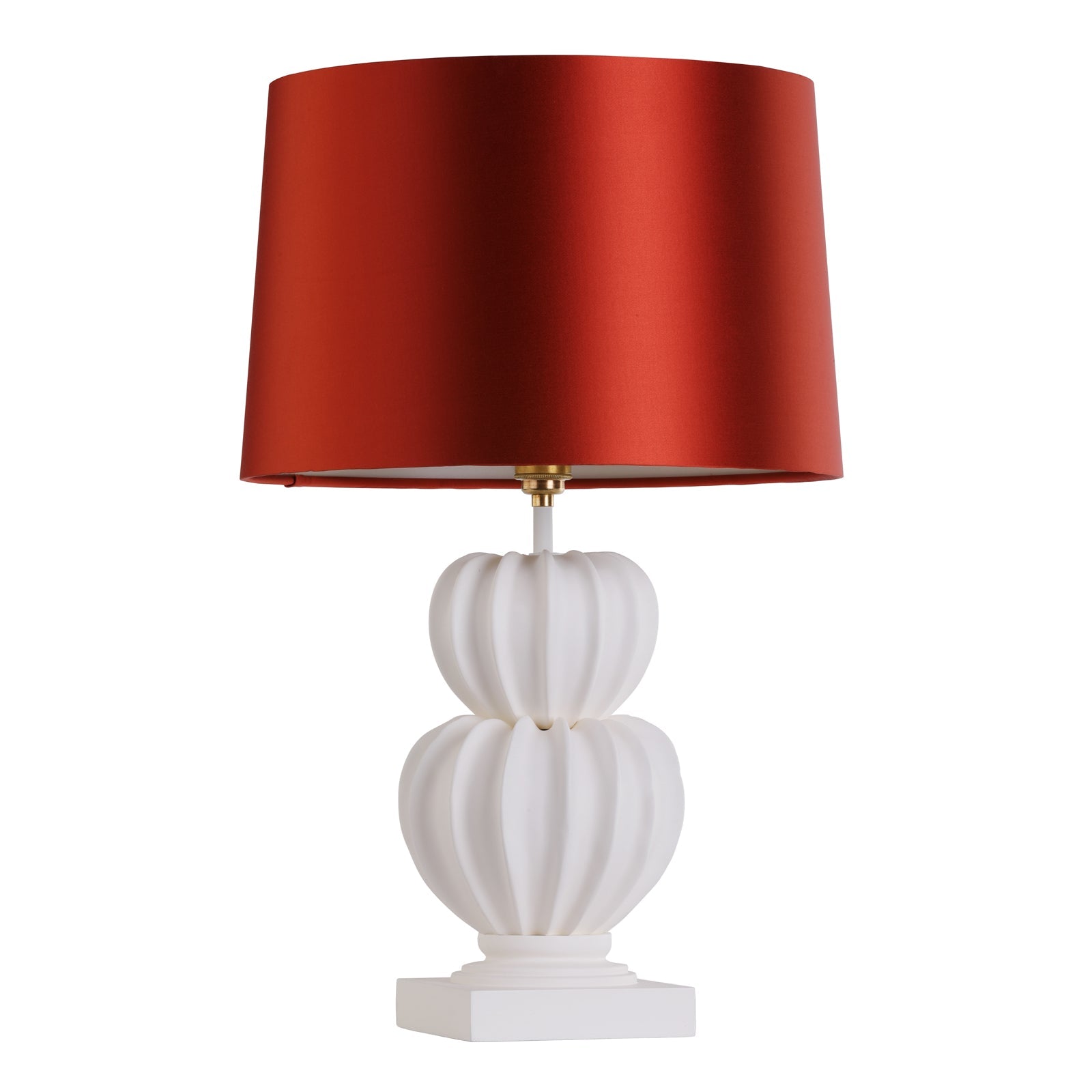 Botany Table Lamp with White Base - E27 Socket for Bedroom, Living Room, or Office Decor