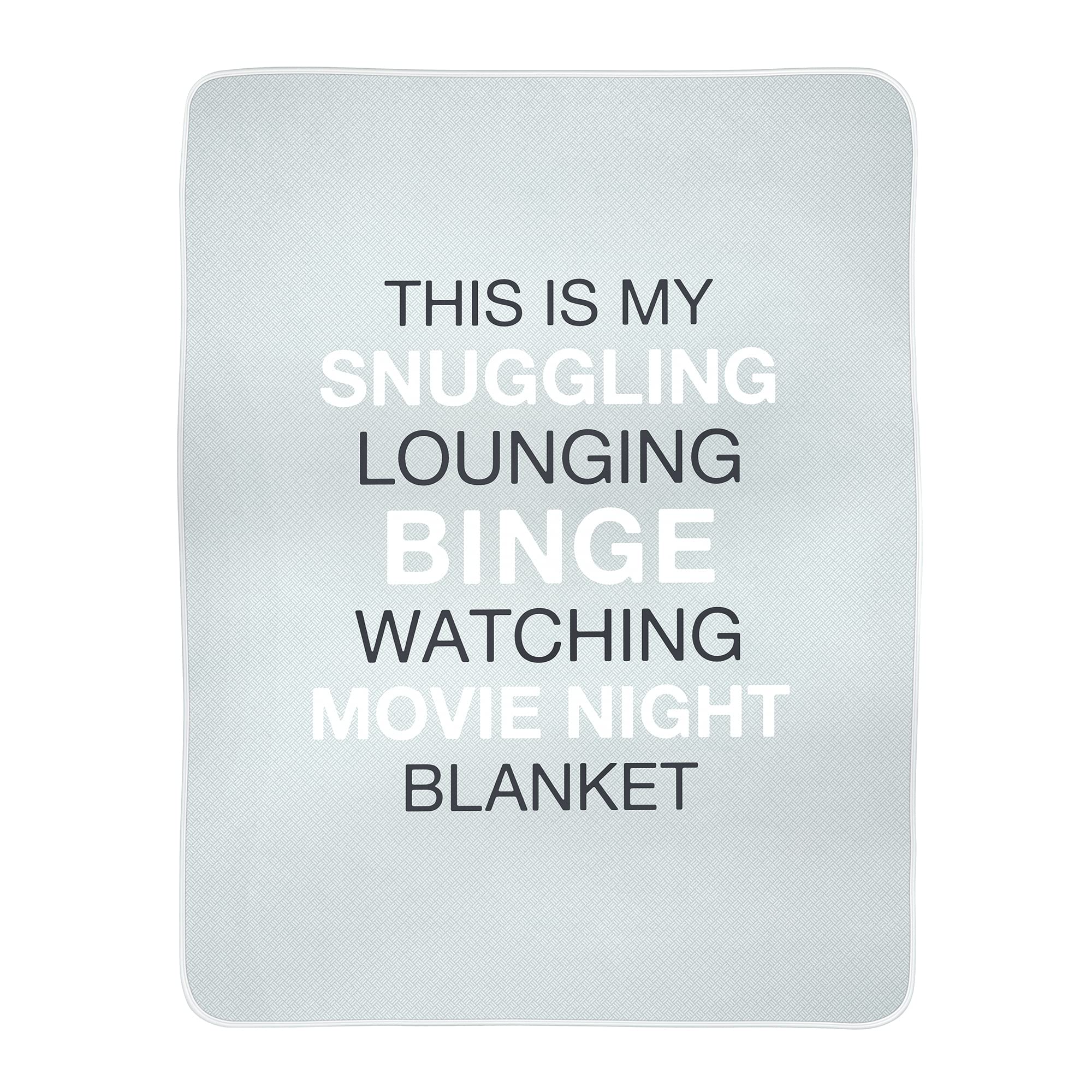Lillian Rose Soft Fleece Blanket for Adults - Cozy & Warm Throw Blanket for Snuggling, Lounging, Couch, Bed - One Size Grey - Perfect for Home, Office, Travel & Gifts