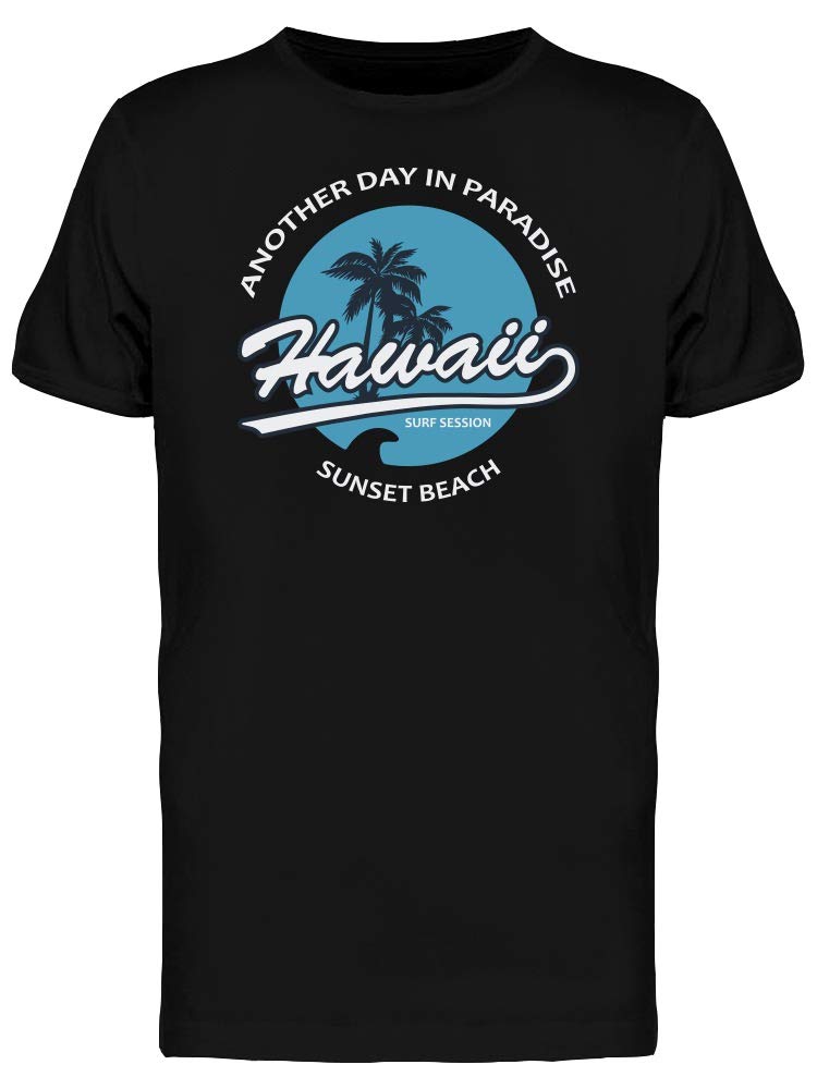 Hawaiian Sunset Beach T-Shirt for Men - Soft Cotton Casual Tee for Vacation, Surfing & Summer Outfits