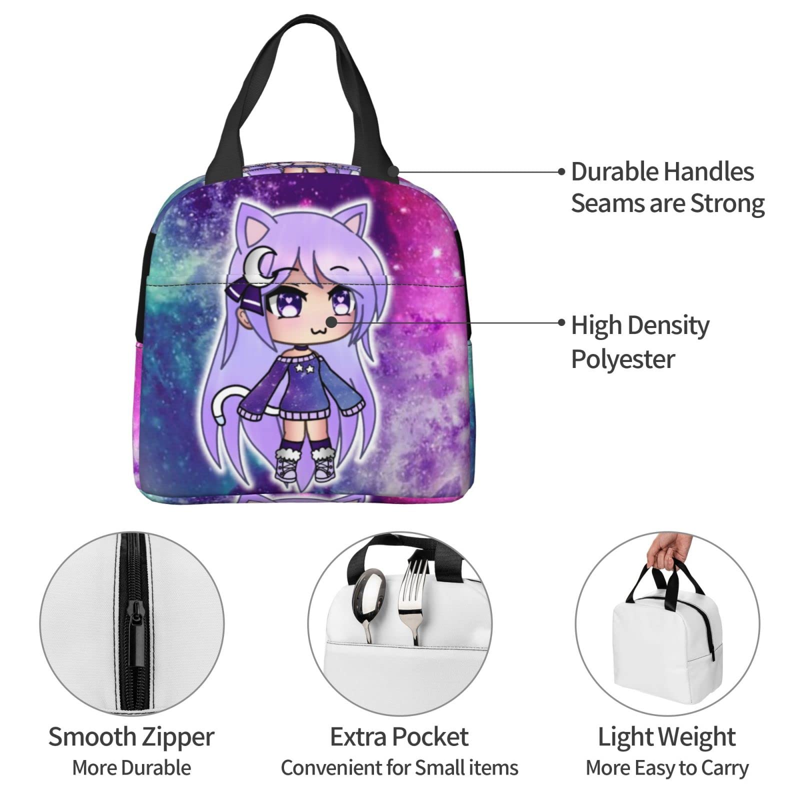 Insulated Lunch Bag for Women & Men - Reusable Lunch Box for Work, Office, Picnic & Travel - Leakproof & Thermal Tote for Adults (Perfect for Commuting, School & Outdoor Activities)