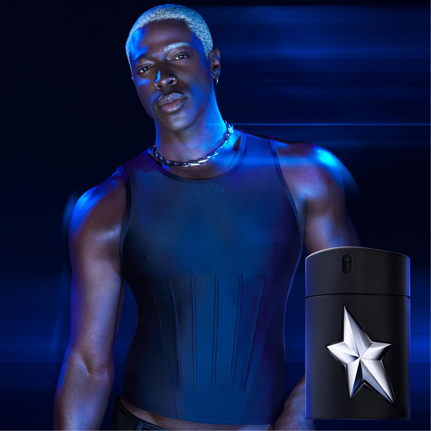 Mugler A*Men Fantasm Eau de Parfum for Men - Long Lasting Cologne with Woody Spicy Notes - Perfect for Date Night & Special Occasions
