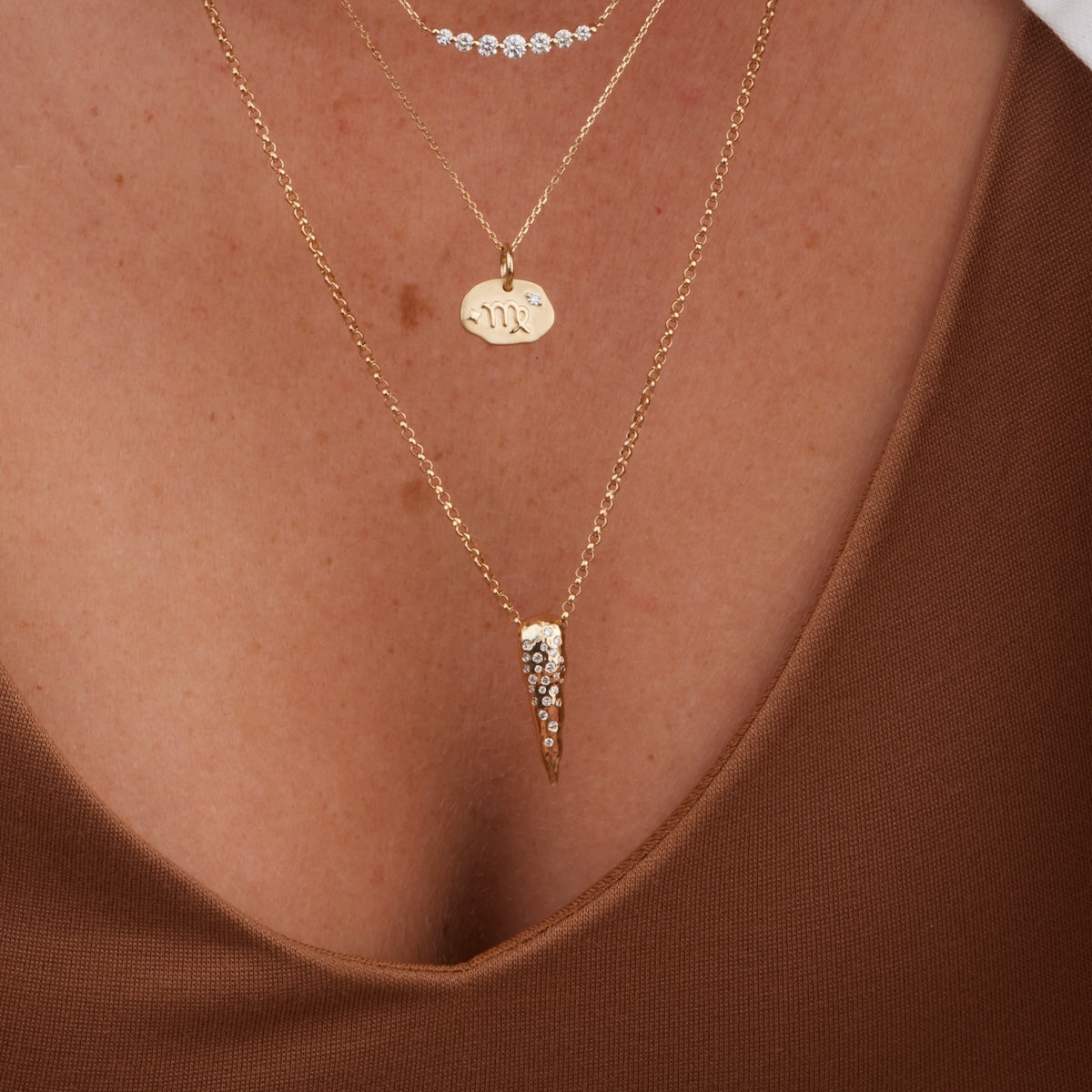 Exquisite Rough Diamond Necklace - Handmade Jewelry for Women - Perfect for Weddings, Parties & Special Occasions