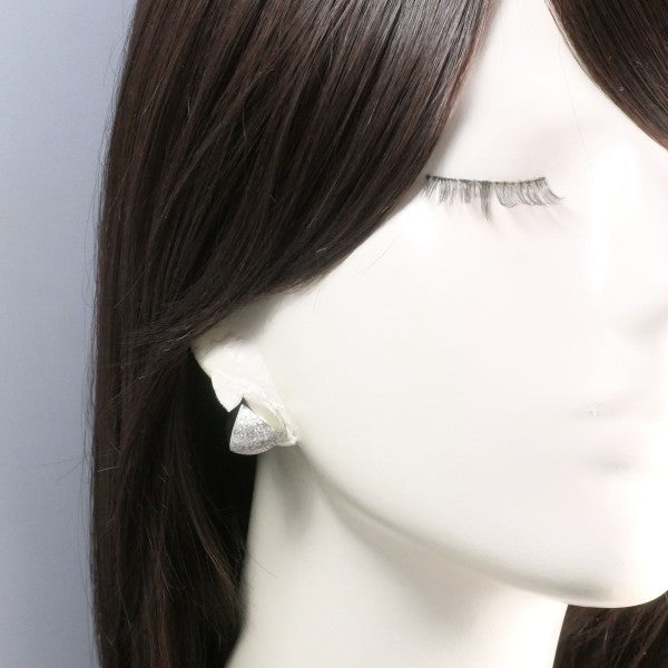 18K White Gold Clip-On Earrings for Women - Hypoallergenic Luxury Jewelry - Perfect for Weddings, Parties & Special Occasions