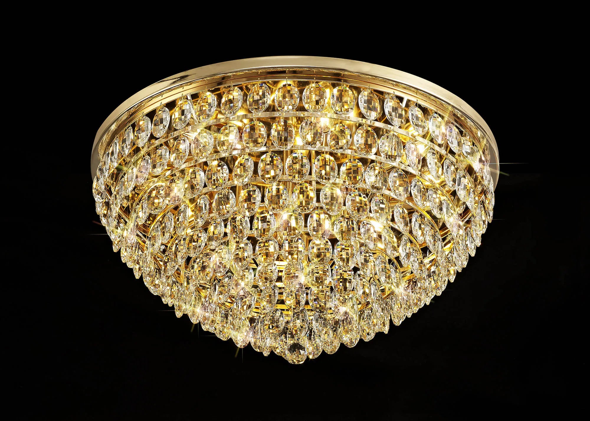 Consten Flush Ceiling Light Fixture with E14 Socket - Perfect for Bedroom, Hallway & Small Space Lighting