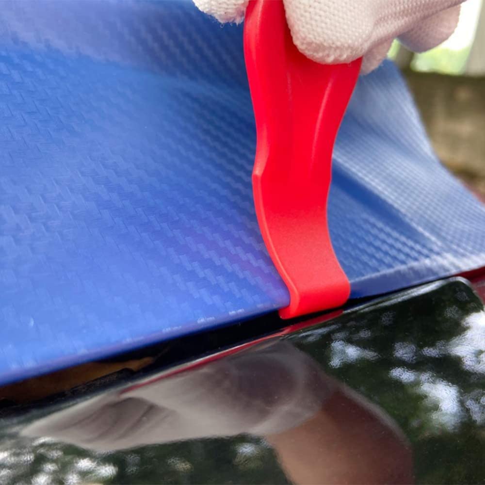 MACHSWON Car Window Film Scraper Tool Kit - Vinyl Wrap & Tint Removal Tool for Auto Glass Cleaning, Sticker Wrapping Accessories - Perfect for DIY Car Detailing, Window Tint Installation & Vinyl Wrap Projects