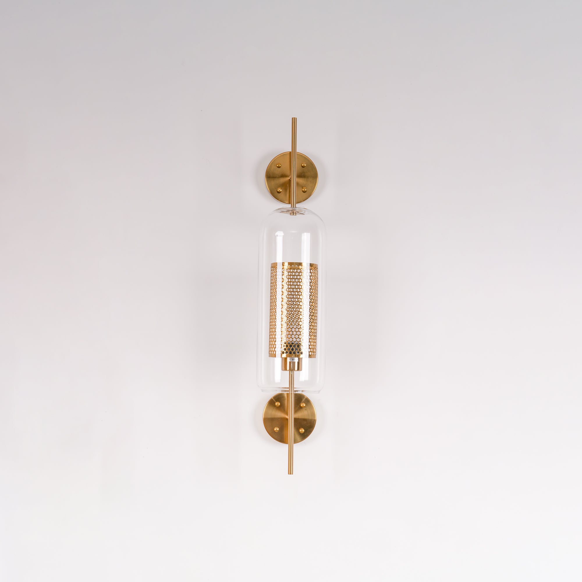 Chiswick Glass Wall Lamp - Modern LED Sconce Light for Living Room, Bedroom, and Hallway - Elegant Home Decor Lighting Fixture