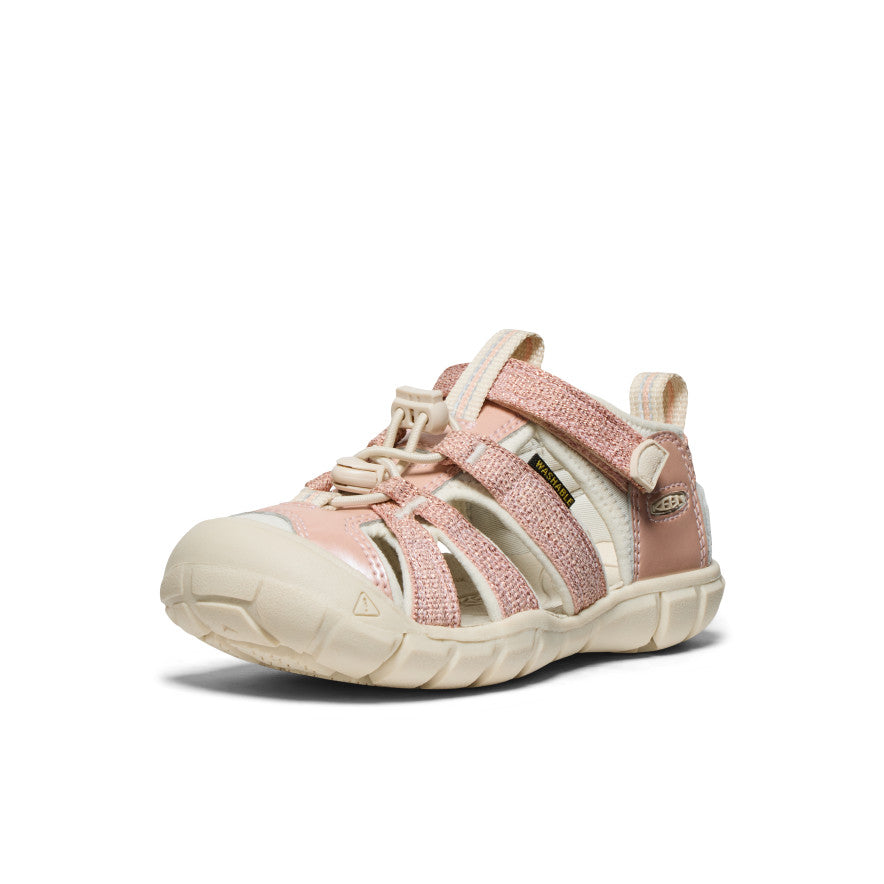 Little Kids' Seacamp II CNX Water Shoes - Pink Gold | Non-Slip Beach & Pool Shoes for Toddlers & Infants | Perfect for Swimming, Surfing & Outdoor Play