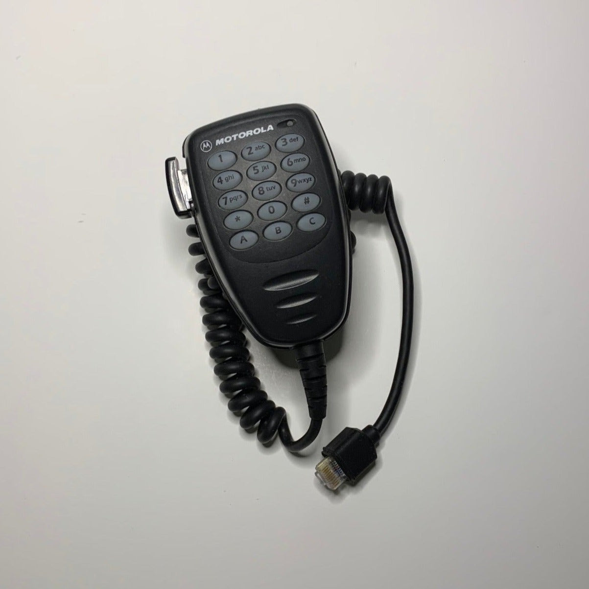 Motorola AARMN4026B DTMF Palm Microphone with Keypad - Two-Way Radio Accessory for Business & Emergency Communication