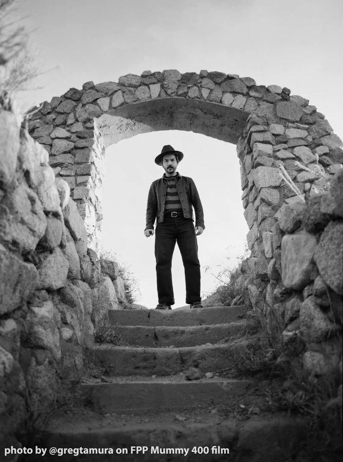 FPP The Mummy 400 35mm Black & White Film - 24 Exposures Roll for Vintage Photography & Low Light Shooting
