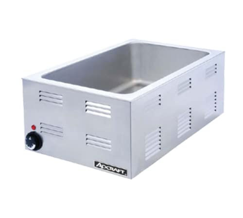 Commercial Stainless Steel Portable Steam Table Food Warmer - Professional Soup Station Set for Catering, Restaurants & Buffets | Perfect for Banquets, Food Service & Hot Meal Display