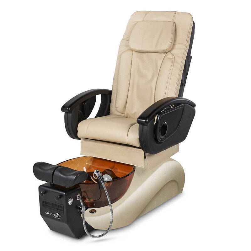 Continuum Le Reve VE Professional Pedicure Chair for Spa & Salon - Electric Massage, Adjustable Height, Footrest - Perfect for Nail Technicians & Beauty Professionals