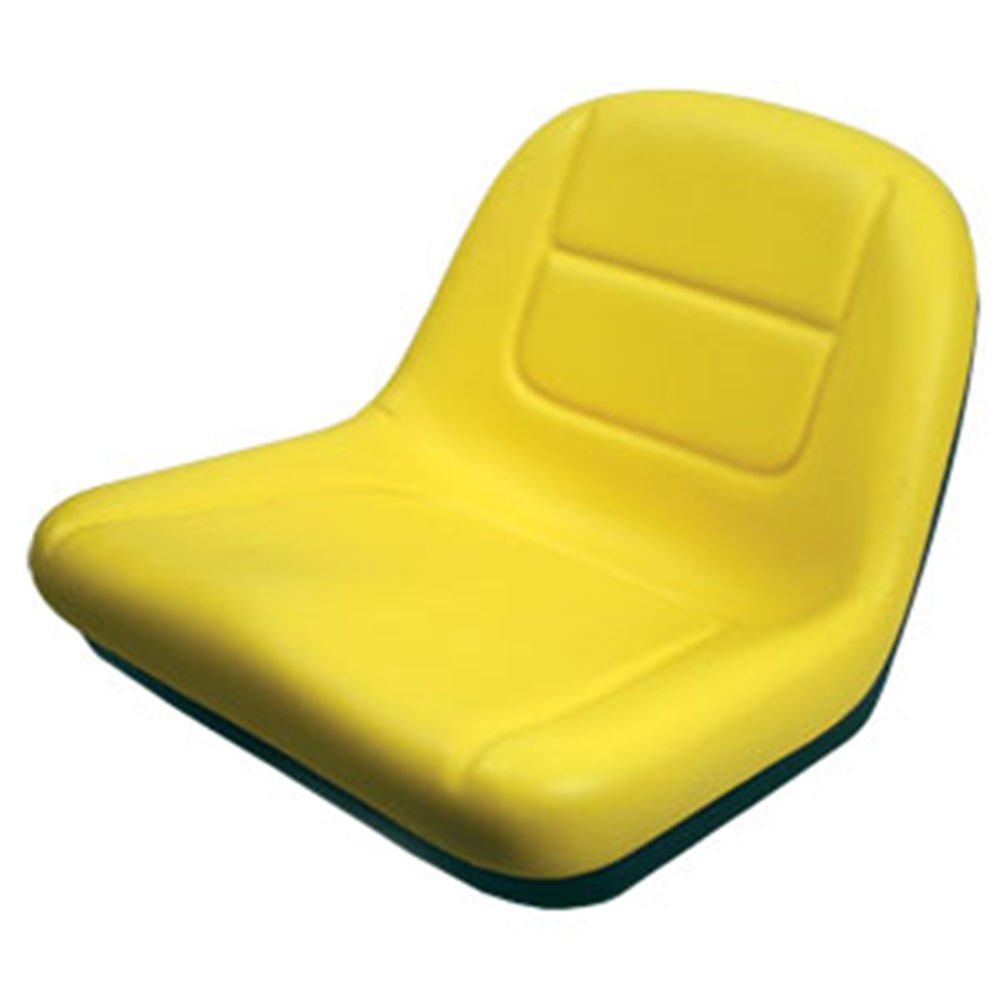 Premium High Back Seat for John Deere Riding Mower & Lawn Tractor - Compatible with G110, L100, L105, L107, L110, L118, L120, L130, L135, L145 Models - Ergonomic Comfort for Long Hours of Mowing & Landscaping