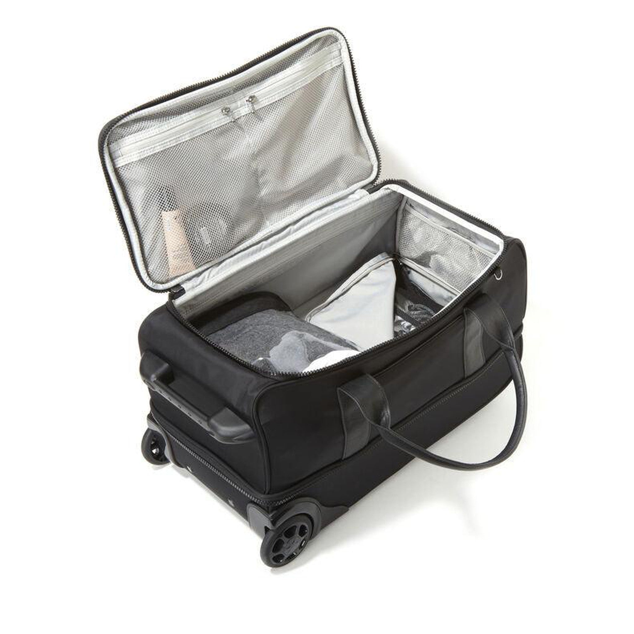 Baggallini Gramercy Carry On Duffel Bag - Lightweight Travel Duffel with Multiple Pockets for Women - Perfect for Airplane, Gym & Weekend Getaways