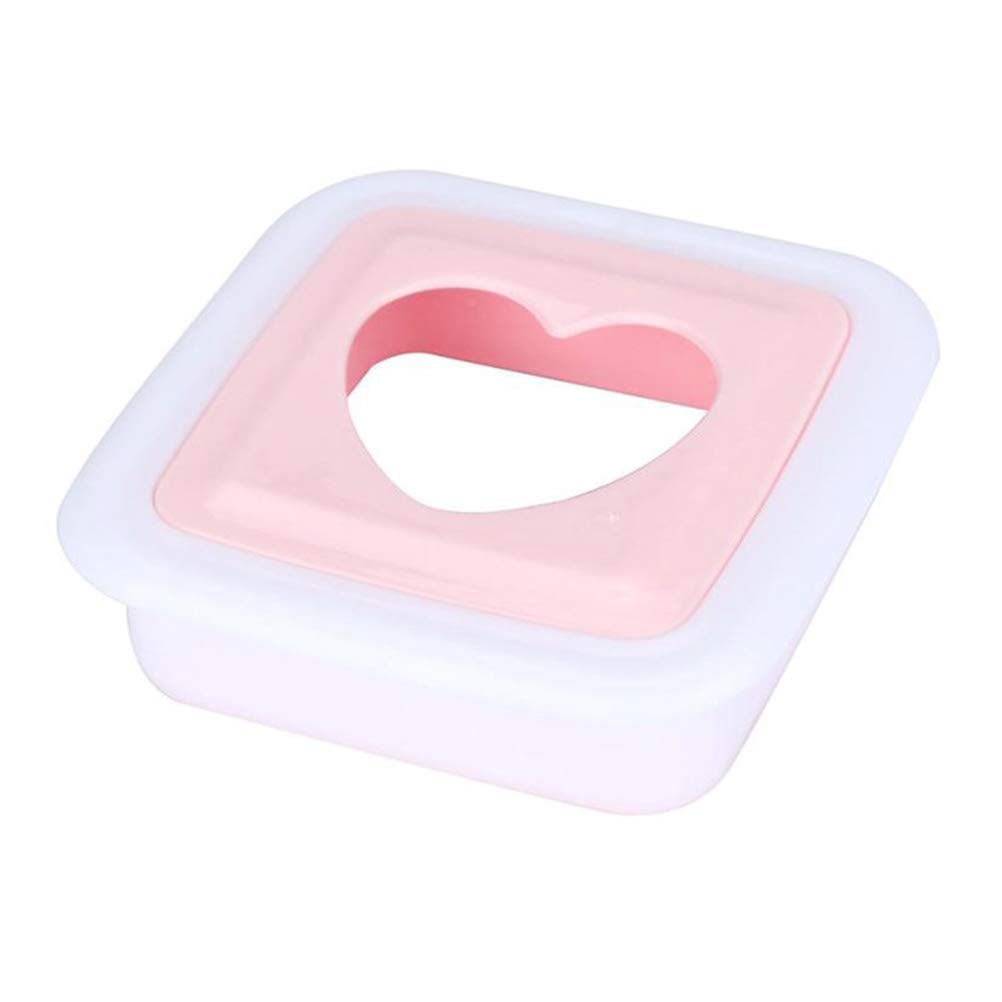 3 Pcs Heart-Shaped Sandwich Cutters - Stainless Steel Toast & Bread Cutter Mold for Kids Bento, Lunch Box - Perfect for Valentine's Day, School Snacks & Party Food Decorations