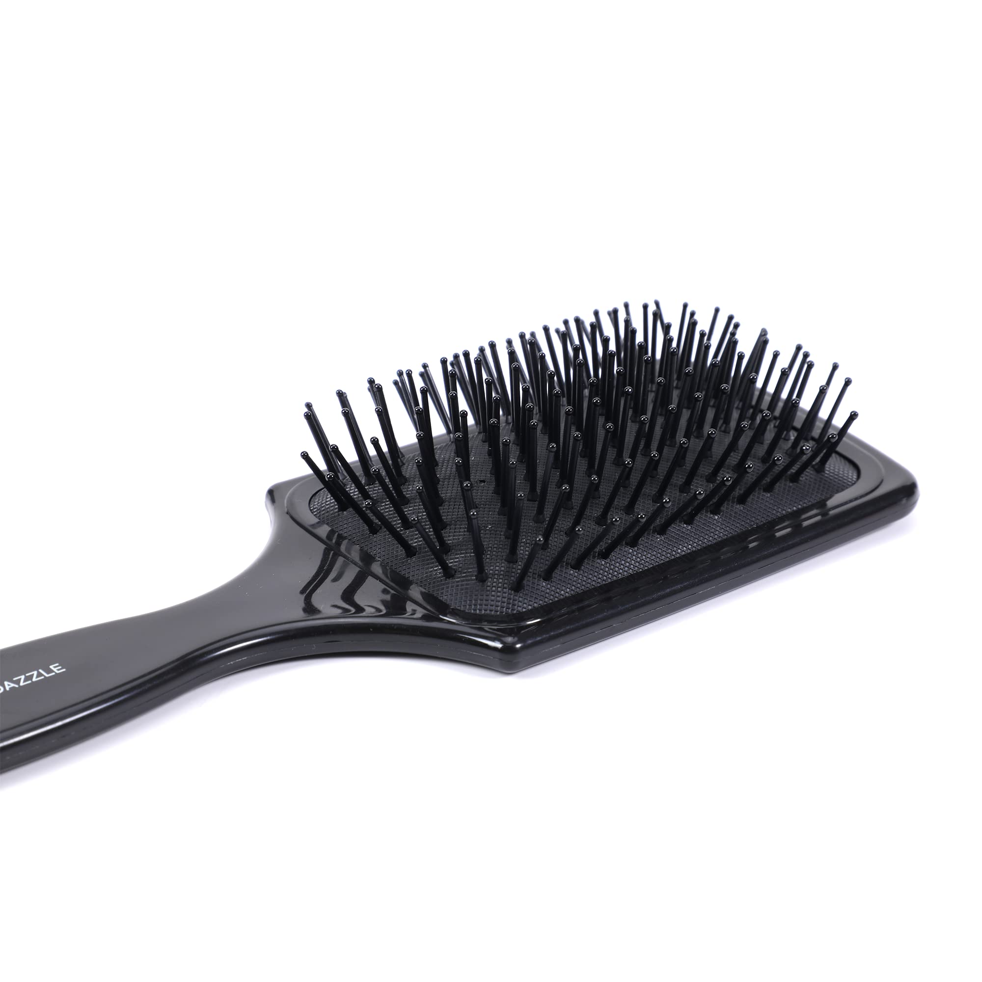 Midazzle Premium Paddle Hair Brush for Men & Women - Detangling & Styling with Cushion Base - Pack of 2 (HB2-11) - Perfect for Home, Travel & Salon Use