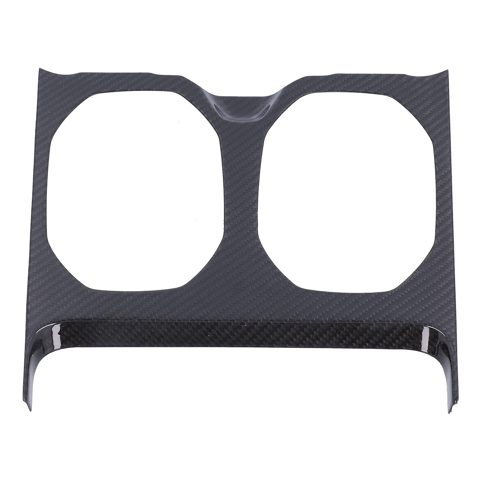 Carbon Fiber Center Console Cup Holder Panel Replacement for Lamborghini Urus 2018-2021 - Premium Interior Accessory for Car Organization & Drink Storage